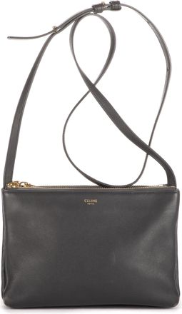 Celine Pre-owned Womens Trio Small Shoulder Bag - Grey - One Size