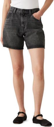Levi's High Waist Mid Thigh Baggy Denim Shorts in Wheres My Phone at Nordstrom, Size 24