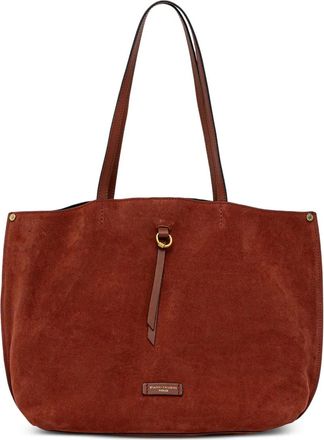 Gianni Chiarini Shopper met magnetische sluiting - Bruin