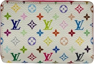 Louis Vuitton Pre-owned Monogram Multicolore Bi-fold Wallet - Dames - Vintage Accessoires - Veelkleurig - ONE Size - Vintage