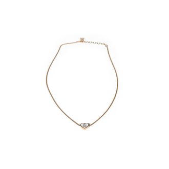 Miu Miu Metal Necklace, Woman, Gold/white
