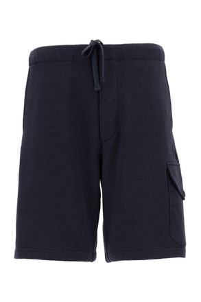 C.P. Company DIAGONAL RAISED FLEECE CARGO SWEATSHORTS