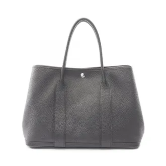 Herm&egrave;s Black Handbag Tote Bag (Pre-Owned)