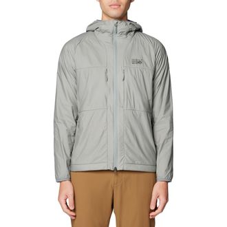 Mountain Hardwear Kor AirShell Warm Hoodie in Wet Stone at Nordstrom, Size Xx-Large