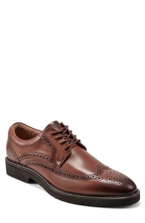 Rockport Fallo Wingtip Derby in Medium Natural at Nordstrom, Size 10.5