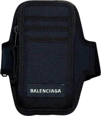 Balenciaga Black Canvas Pouch (Pre-Owned)