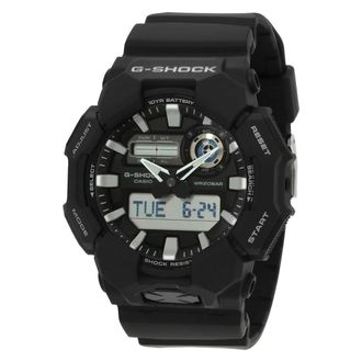 Casio G-Shock Alarm World Time Quartz Analog-Digital Black Dial Mens Watch GA-010-1A