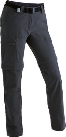 Maier Sports Funktionshose MAIER SPORTS Inara slim zip, Damen, Gr. 34, Normalgr&ouml;ssen, schwarz, 90% Polyamid, 10% Elasthan, Hosen Funktionshose, Damen Wanderhose, z