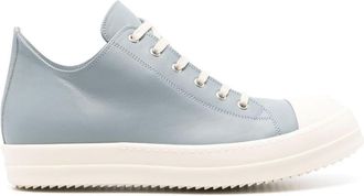 Rick Owens low sneakers - men - Calf Leather/Calf Leather/Rubber - 47 - Blue