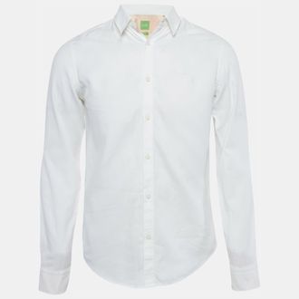 HUGO BOSS Boss Hugo Boss White Cotton C-Buster Shirt