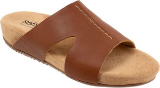 Softwalk Beverly 2.0 Slide Sandal in Luggage at Nordstrom, Size 10.5
