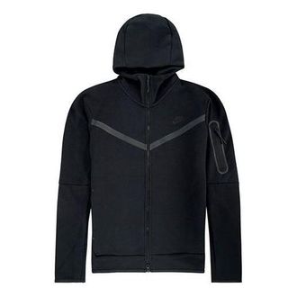 Nike Casual Sports Breathable Zipper Hooded Jacket Black CU4489-010