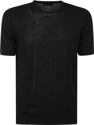 Roberto Collina Hombre, Jerseys, Negro, Talla: M