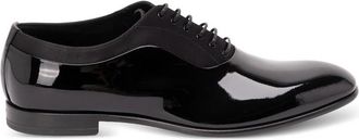 Dolce & Gabbana Patent-leather Lace-up Shoes