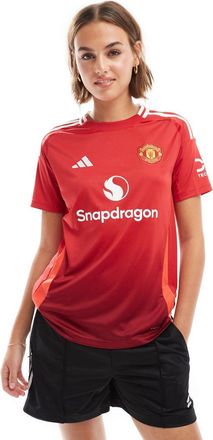 adidas adidas Soccer Manchester United 2024/2025 unisex home jersey in red