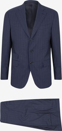 Caruso Nadelstreifenanzug aus Wolle