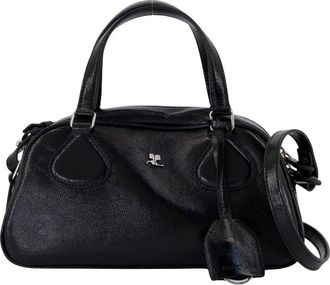 Courrèges Friday Purse - Leather - Black
