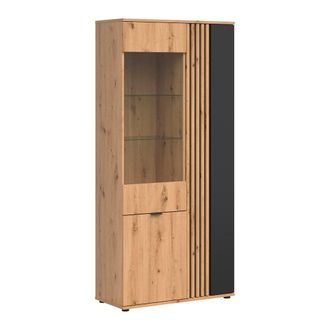 Petits Meubles Vajillero 3 puertas tableros de aglomerado laminados madera