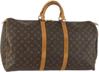 Louis Vuitton Pre-owned Weekendtas - Dames - Vintage Weekendtas - Bruin - ONE Size - Vintage
