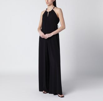Max Mara Black jersey jumpsuit