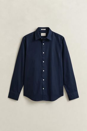 GANT Men Regular Fit Pinpoint Oxford Shirt (XXXL) MARINE