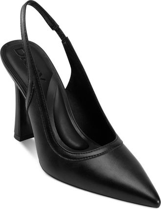 DKNY Cinette Slingback Pointed Toe Pump in Black at Nordstrom, Size 6.5