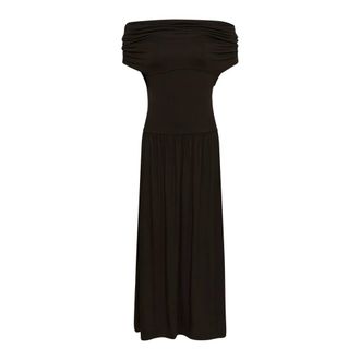 Soaked In Luxury Vestidos - Dresses - Mujer - Marr&oacute;n - 2XL