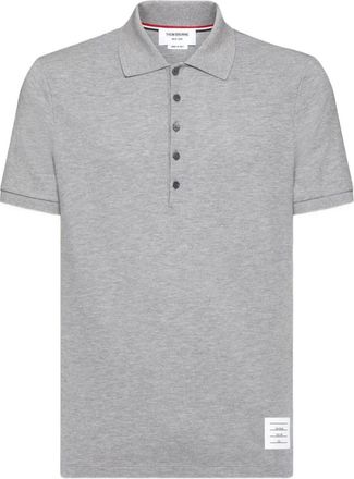 Thom Browne Classic Pique 4-Bar Polo Clothing