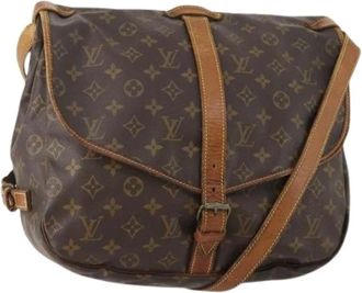 Louis Vuitton Pre-owned Cross Body Bags, female, Brown, Size: ONE SIZE Pre-owned Monogram Canvas Shoulder Bag