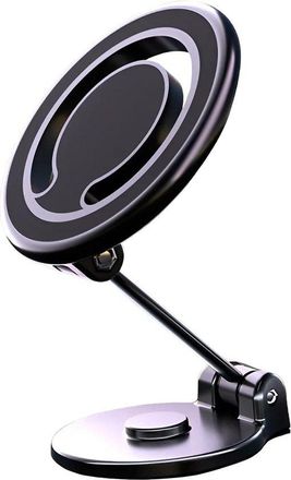 No Brand Compatible Con El Soporte Para Tel&eacute;fono De Coche Magsafe: Soporte Magn&eacute;tico Giratorio De 360&deg; Para Salpicadero, Soporte Plegable Compatible Con Iphone