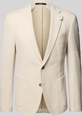 Joop Slim Fit 2-Knopf-Sakko mit Eingrifftaschen Modell Hoverst in Offwhite, Gr&ouml;&szlig;e 52