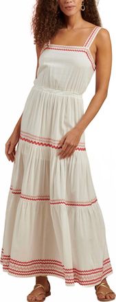 Splendid Riviera Maxi Dress In White