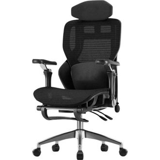OEM Silla De Oficina Ergon&oacute;mica Amarante Negro