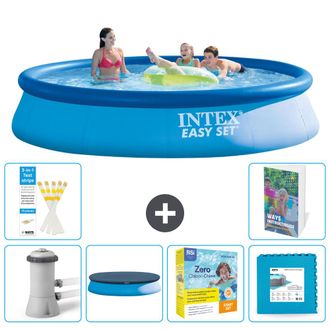 Intex Piscina Easy Set Redonda - 396x84 Cm - 7-piezas S276