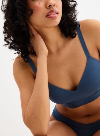 Miiyu Womens Ultra-comfortable moulded wireless bra