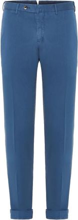 Pantaloni Torino Broeken, Heren, Blauw, S, Katoen, Marineblauwe broek