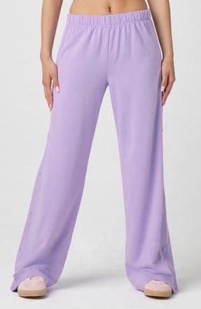 Florence By Mills Snap Wide Leg Pants in Millie Lavender at Nordstrom Rack, Size Xx-Large