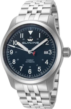 Glycine Combat Field Automatic Blue Dial Mens Watch GL0581