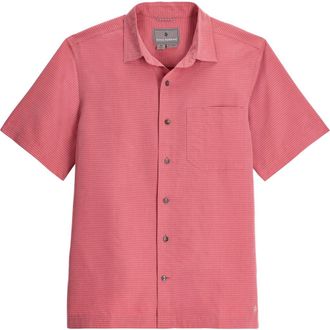 Royal Robbins Desert Pucker Button-Up Shirt in Dusty Cedar at Nordstrom, Size Xx-Large