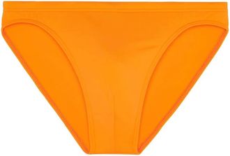 HOM Mens Swim Micro Brief Swimming Trunks In Orange