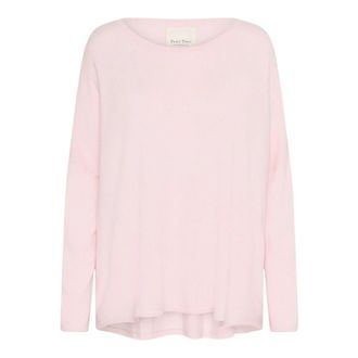 Part Two Tila PW PU Pullover - Dames - Ronde hals truien - Roze - L - Wol - Truien & Vesten
