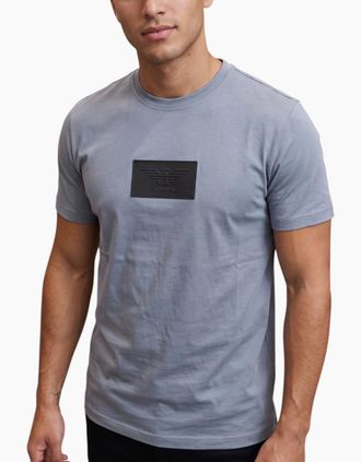 883 Police Mens 883 Police Mens T Shirts Siclen Cotton Tee - Grey - Size: 38