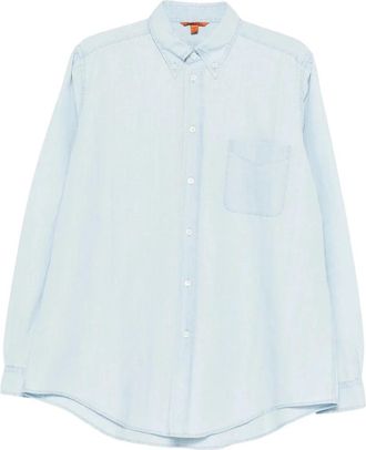 Barena Casual Shirts - Heren - Casual Overhemden - Blauw - L - Overhemden