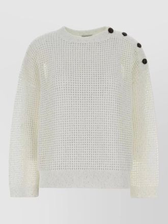 Brunello Cucinelli crochet jumper