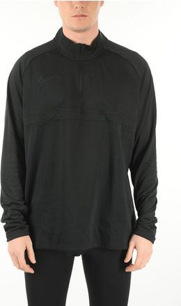 Nike Mock Neck Logo Microfleece Sweatshirt size S