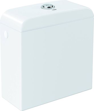 GROHE Euro Ceramic - Cisterna De Descarga, 38x17 Cm, Entrada Lateral, Blanco Alpino 39333000