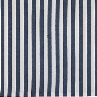 Ballard Designs Classic Stripe Bedskirt - Indigo, Queen - Ballard Designs