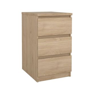 Dmora Cajonera Ameline, C&oacute;moda Multiusos, C&oacute;moda De Dormitorio, Gabinete Con Cajones, 50x40 H70 Cm, Roble Claro - Dmora