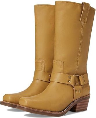 Frye and Co. Lorrie Harness 12 Cowboy Womens Boots Banana : 8.5 M, Synthetic