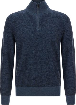 Brioni Half Zip Sweater